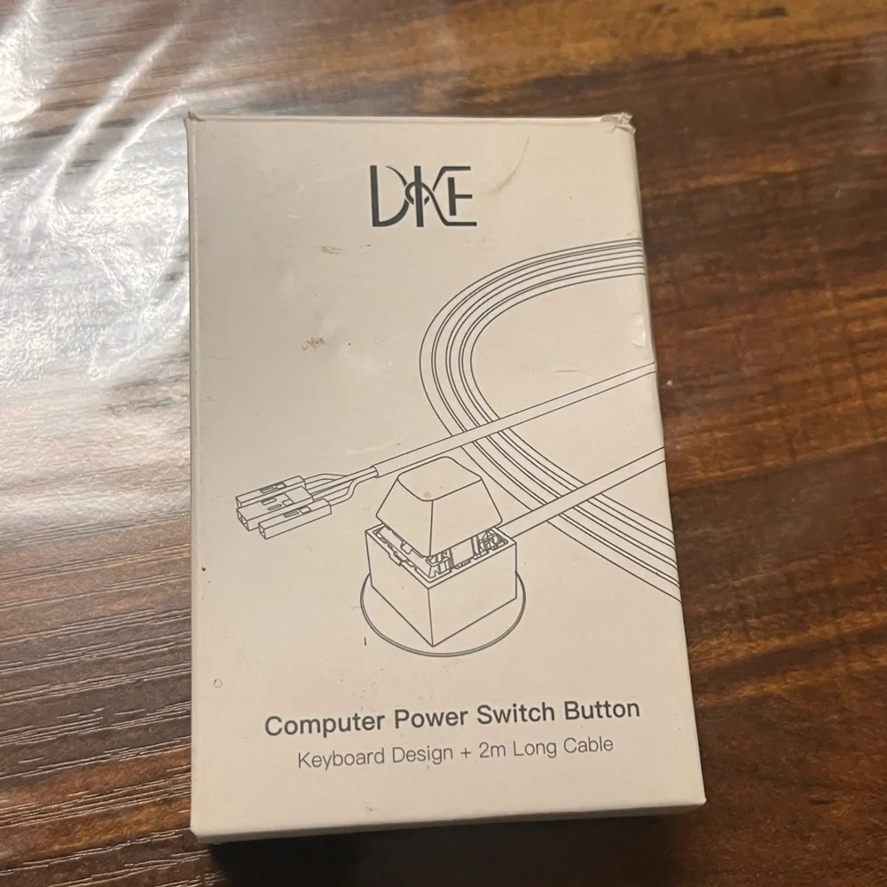 Computer Power Switch Button - White